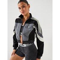 Adidas Originals Womens Blocking Tracksuit Top - Black