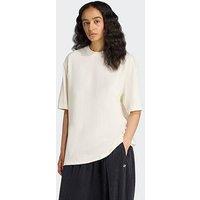 Adidas Originals Womens Washed Oversized T-Shirt - White