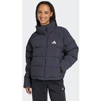 Adidas Sportswear Womens Helionic Relaxed Down Jacket - Black