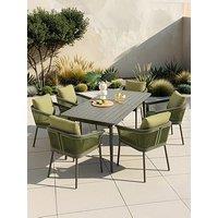 The Very Collection Calvi 6 Seater Dining Set