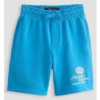 The Very Collection Boys Washed Graphic Detail Shorts - Blue