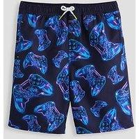 The Very Collection Boys Gaming Swim Shorts - Multi
