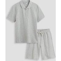 The Very Collection Boys Polo And Shorts Set - Multi