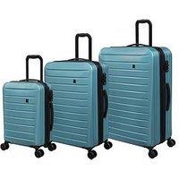 It Luggage Legion Smoke Blue 3Pc Suitcase Set
