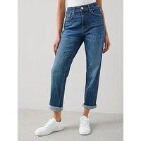 The Very Collection Taylor Boyfriend Jeans - Dark Wash