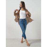 The Very Collection Denim Capri Jeans - Dark Wash