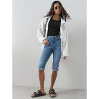 The Very Collection Sydney Denim Shorts - Mid Wash