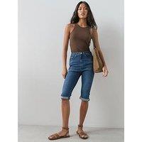 The Very Collection Sydney Denim Shorts - Dark Wash