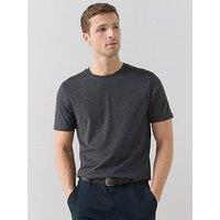 The Very Collection Pure Cotton Essentials Crew Neck T-Shirt - Charcoal