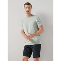 The Very Collection Pure Cotton Essentials Crew Neck T-Shirt - Mint Green
