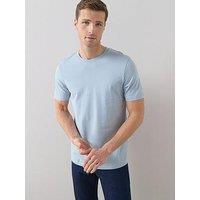 The Very Collection Pure Cotton Essentials Crew Neck T-Shirt - Blue