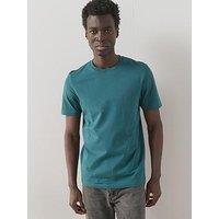 The Very Collection Pure Cotton Essentials Crew Neck T-Shirt - Teal