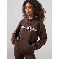 The Very Collection Copenhagen Graphic Hoodie - Brown