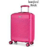 Rock Luggage Love Island Pink Cabin Suitcase