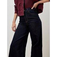 Apricot Isla Wide Leg - Navy