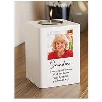 The Personalised Memento Company Personalised Photo Upload Tealight Holder