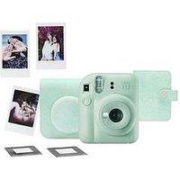 Fujifilm Instax Mini 12 Instant Camera With Case, Photo Album, Stickers & 10 Shot Film Pack