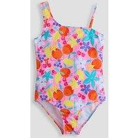 The Very Collection Floral Swimsuit With Strap - Pink