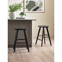 Julian Bowen Mulu Solid Oak Bar Stool