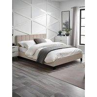 Julian Bowen Rosa Velvet Bed Frame - King