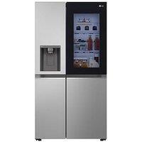 Lg Gsgv80Pyll 635L Smart Inverter American Style Fridge Freezer Prime Silver