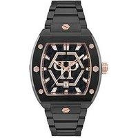 Philipp Plein The Hexagon Phantom 44Mm Bico Case Ip Black Dial, Iprg Black Watch