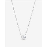 Simply Silver Sterling Silver 925 Clean Polished Besel Pendant