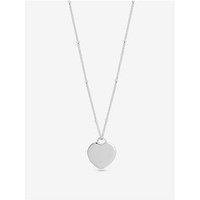 Simply Silver Sterling Silver 925 Polished Heart Pendant