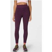 Sweaty Betty Animal Base Layer Leggings - Purple