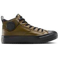 Converse Mens Chuck Taylor All Star Malden Street Mid-Top Boot - Green