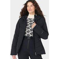 Sweaty Betty Exploration Water Resistant Chevron Ski Jacket - Black