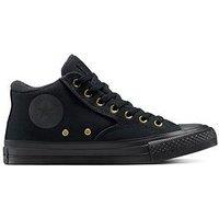 Converse Mens Chuck Taylor All Star Malden Street Mid Top - Black
