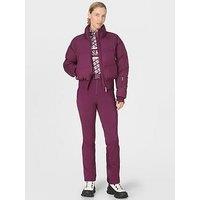 Sweaty Betty Power High Waist Sculpting Salopettes - Purple