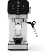 Swan Sk22153 Mini Digital Espresso Coffee Machine - Stainless Steel