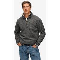Superdry Storm Half Zip Sweat - Grey