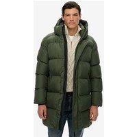 Superdry Hooded Sports Padded Jacket - Green