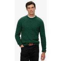 Superdry Cotton Cable Knitted Jumper
