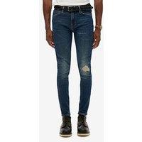 Superdry Vintage Skinny Fit Jeans - Blue