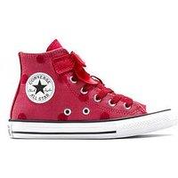 Converse Youth Chuck Taylor All Star Bow Easy-On High Top - Red