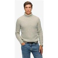 Superdry Superdry Merchant Rib Roll Neck Knitted Jumper