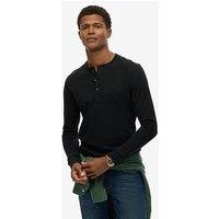 Superdry Classic Essential Grandad Long Sleeve T-Shirt