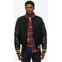Superdry Classic Varsity Bomber Jacket - Black
