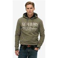 Superdry Outdoor Supply Relaxed Hoodie - Green