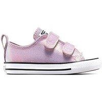 Converse Infant Chuck Taylor All Star Disco Easy-On Low Top - Purple