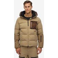 Superdry Ski Sports Padded Jacket - Beige