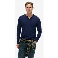 Superdry Classic Essential Grandad Long Sleeve T-Shirt