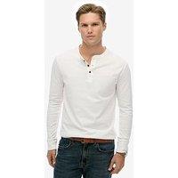 Superdry Classic Essential Grandad Long Sleeve T-Shirt