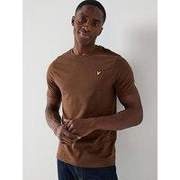 Lyle & Scott Plain T-Shirt - Brown