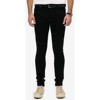 Superdry Vintage Skinny Fit Jeans - Black