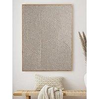 Hestia Linen Thread 3D Picture 60Cm X 80Cm X 3Cm